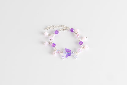 Lilac Daydream Cluster Bracelet