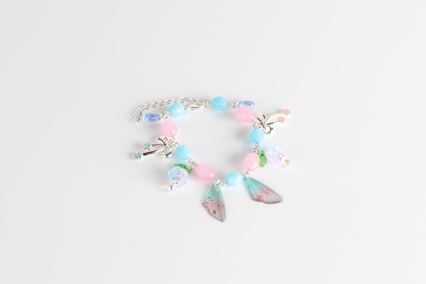 Fairy Floss Cluster Bracelet