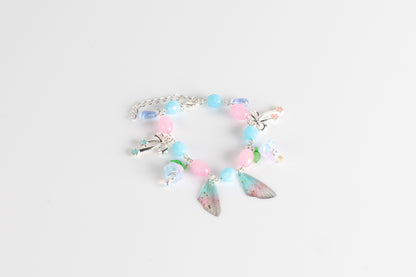 Fairy Floss Cluster Bracelet