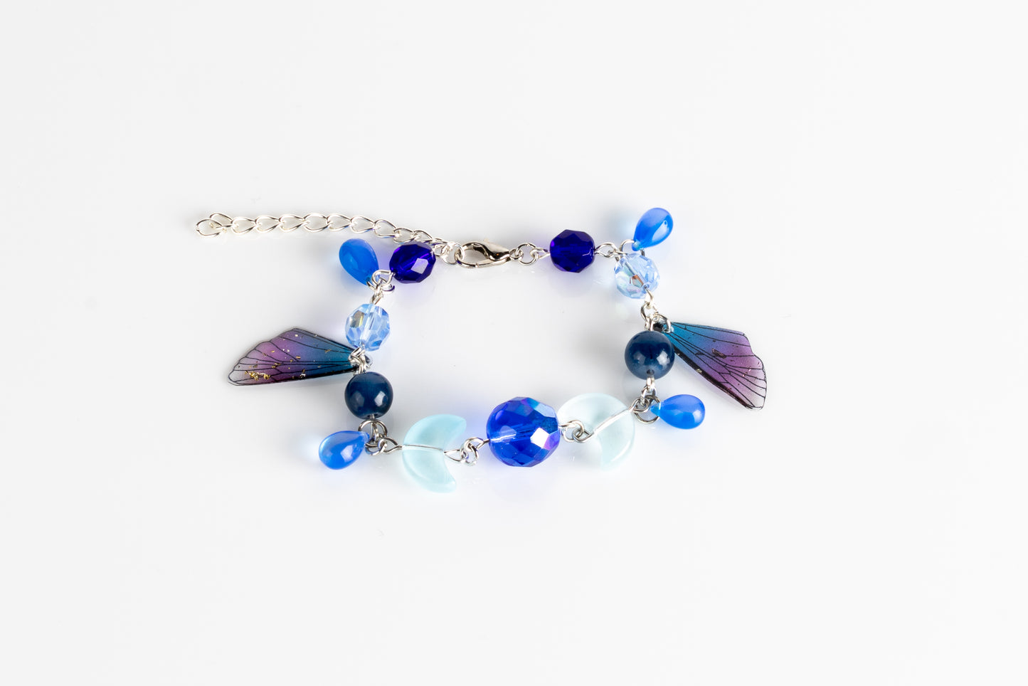 Midnight Serenity Cluster Bracelet