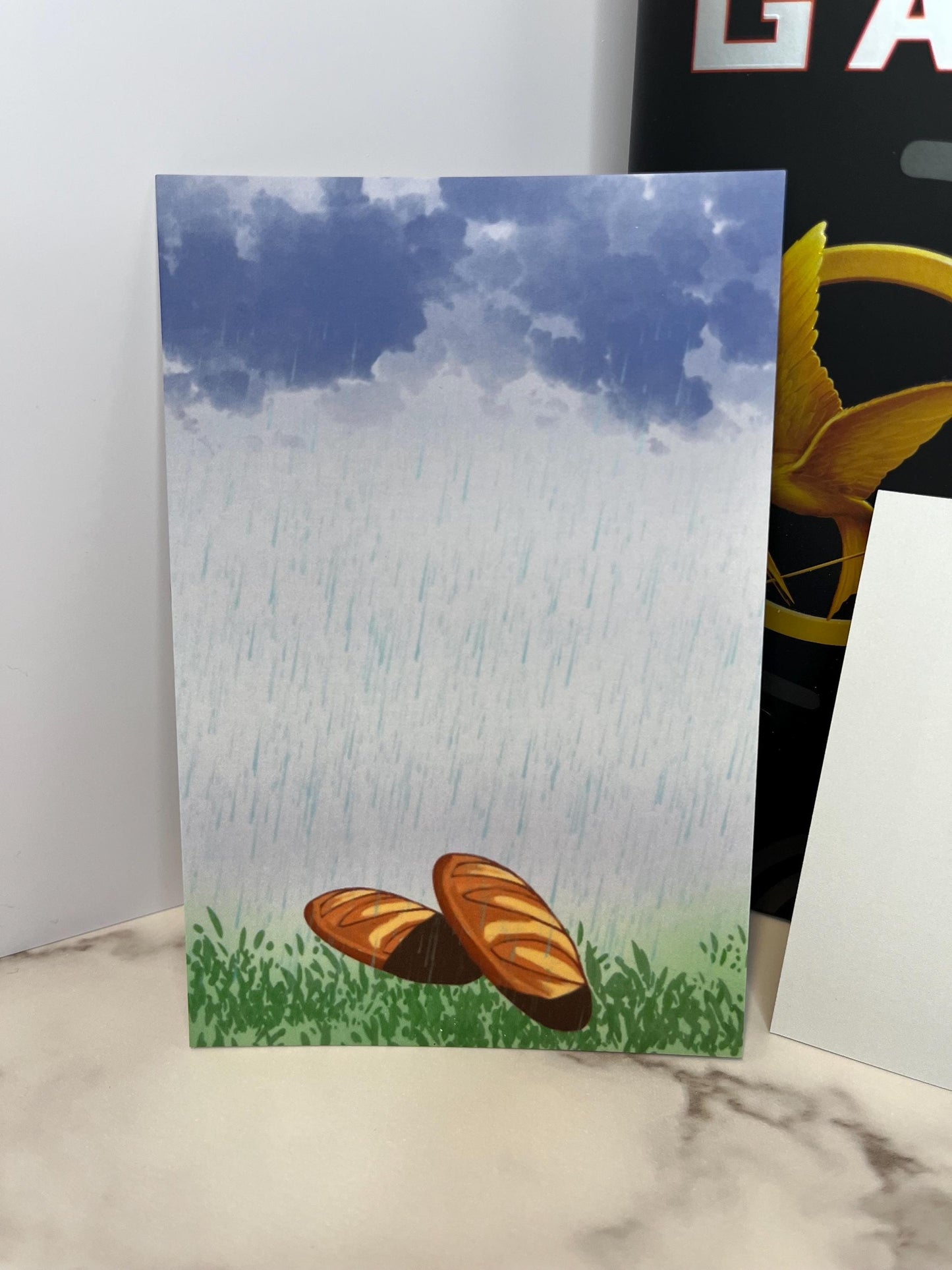 Hunger Games Postcard: The Boy With The Bread, Original Art