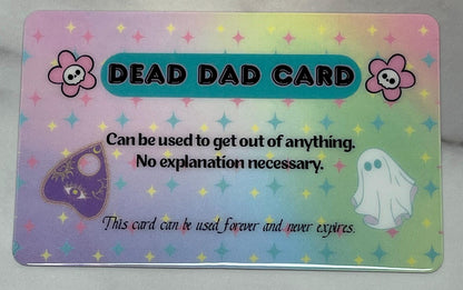 Dead Dad/Mom/Parents Card