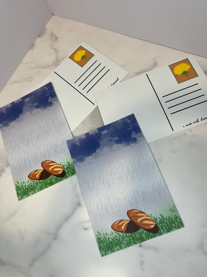Hunger Games Postcard: The Boy With The Bread, Original Art