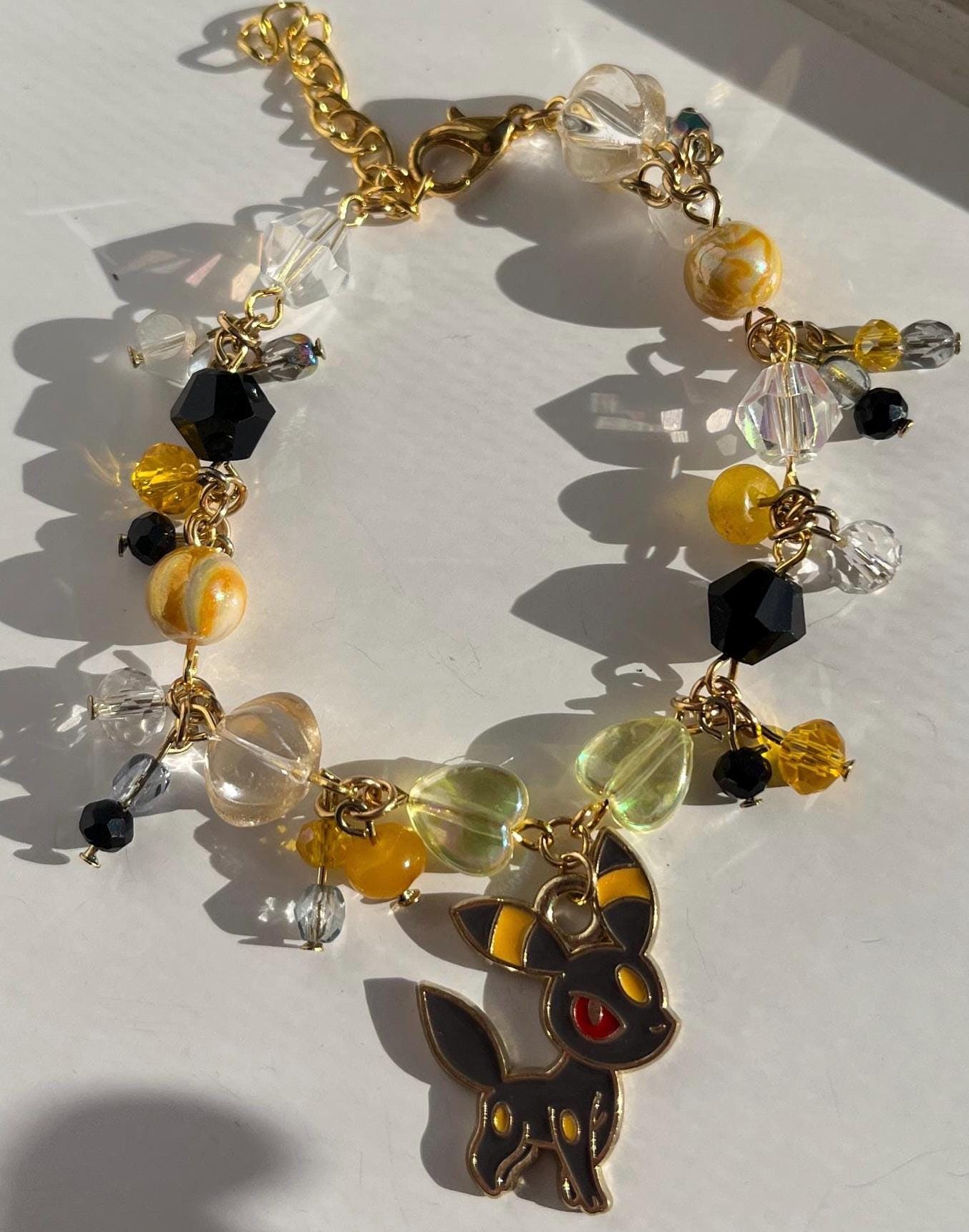 Eeveelutions Eevee Pokémon Inspired Cluster Bracelet