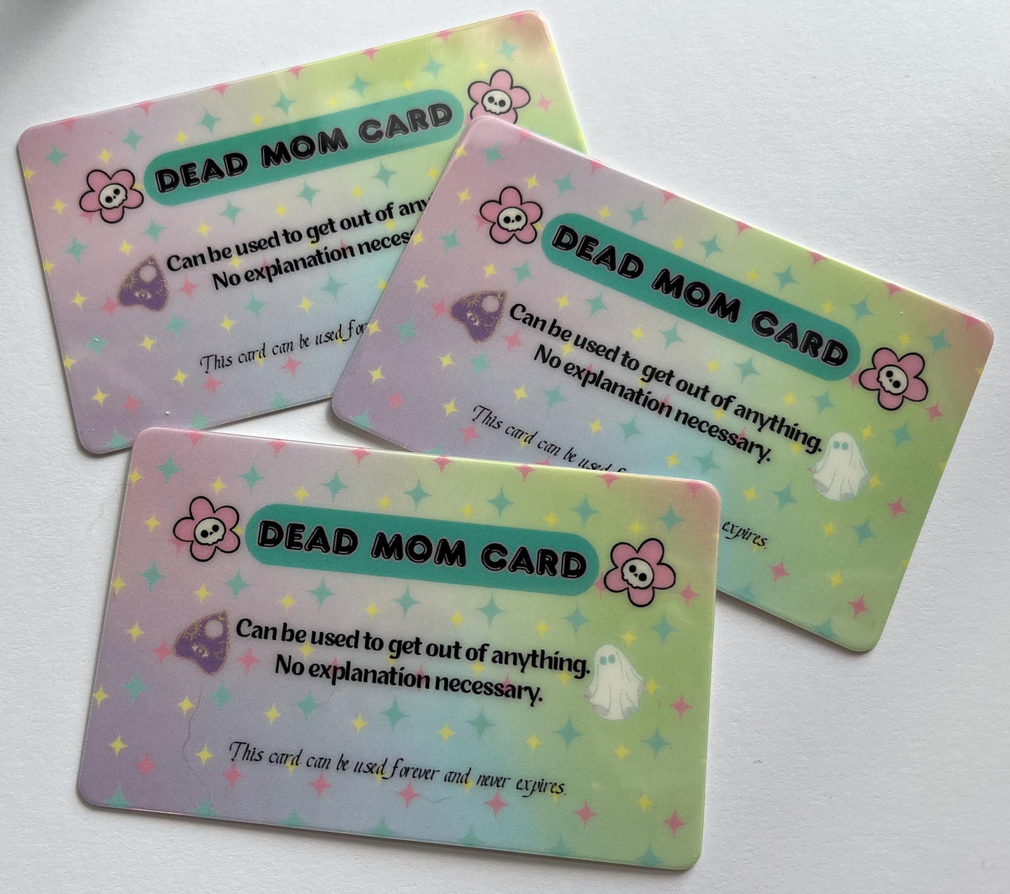 Dead Dad/Mom/Parents Card